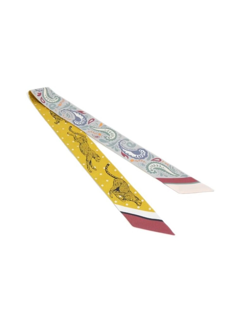Hermes Guepards Bandana Twilly Scarf